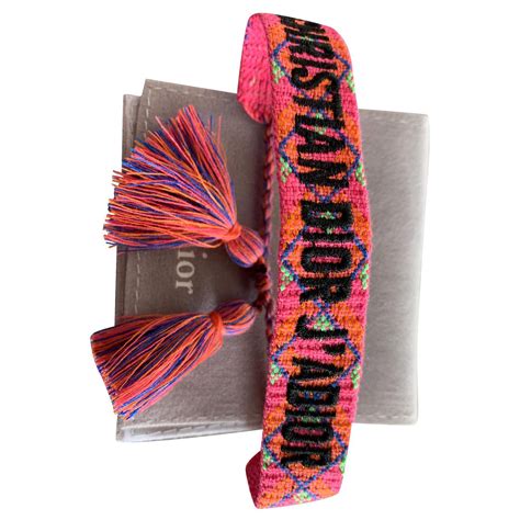 bracciale in tela dior